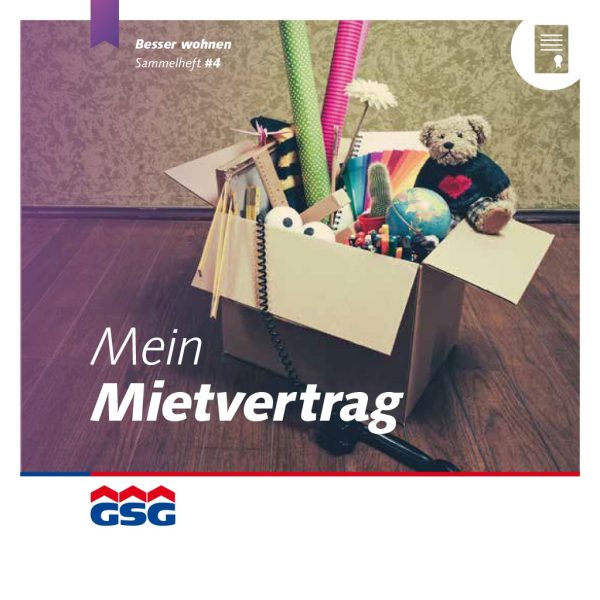 GSG Mieterheft 2015 04 Mietvertrag Titel